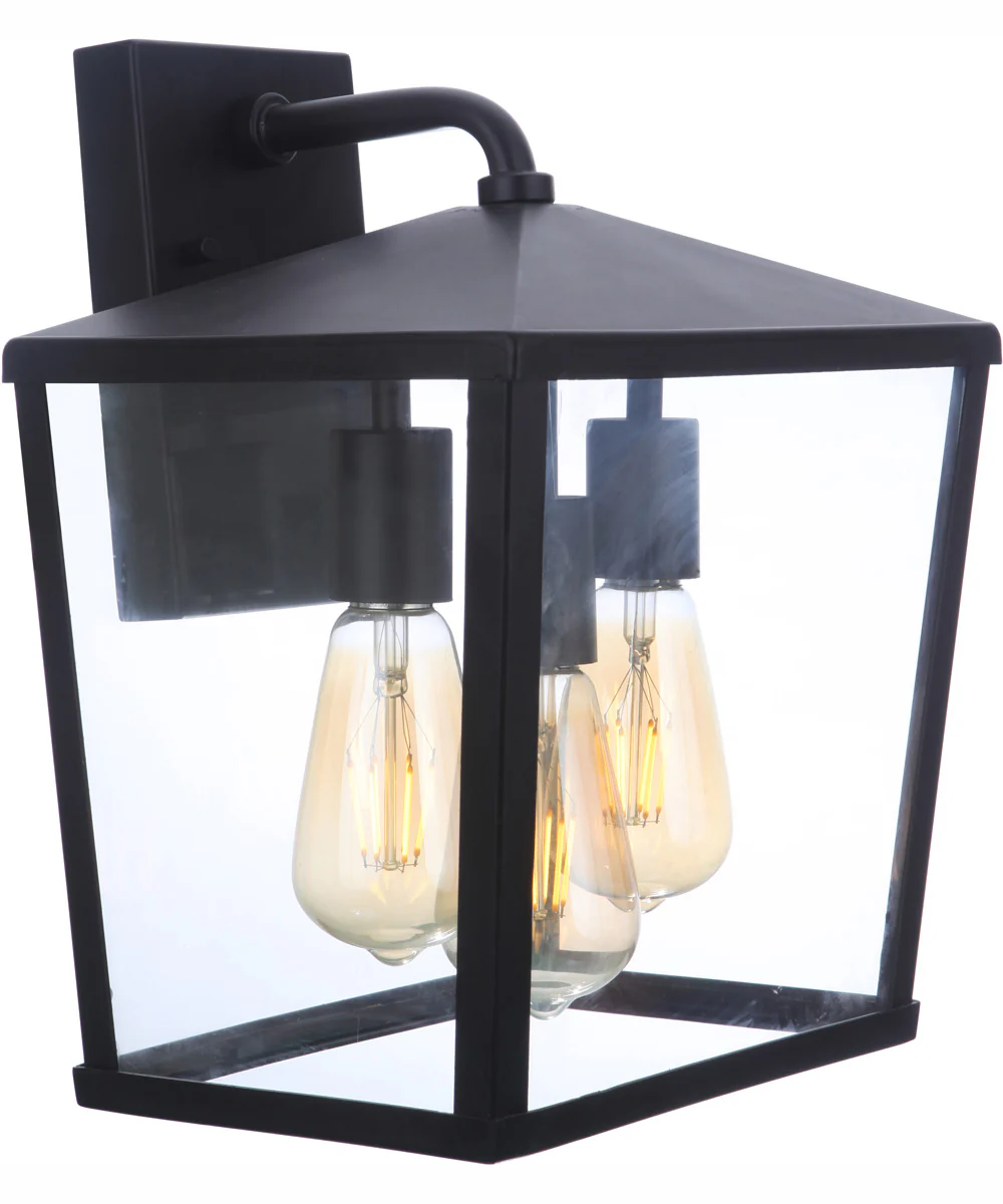 Olsen 3-Light Outdoor Wall Lantern Midnight - Image 7