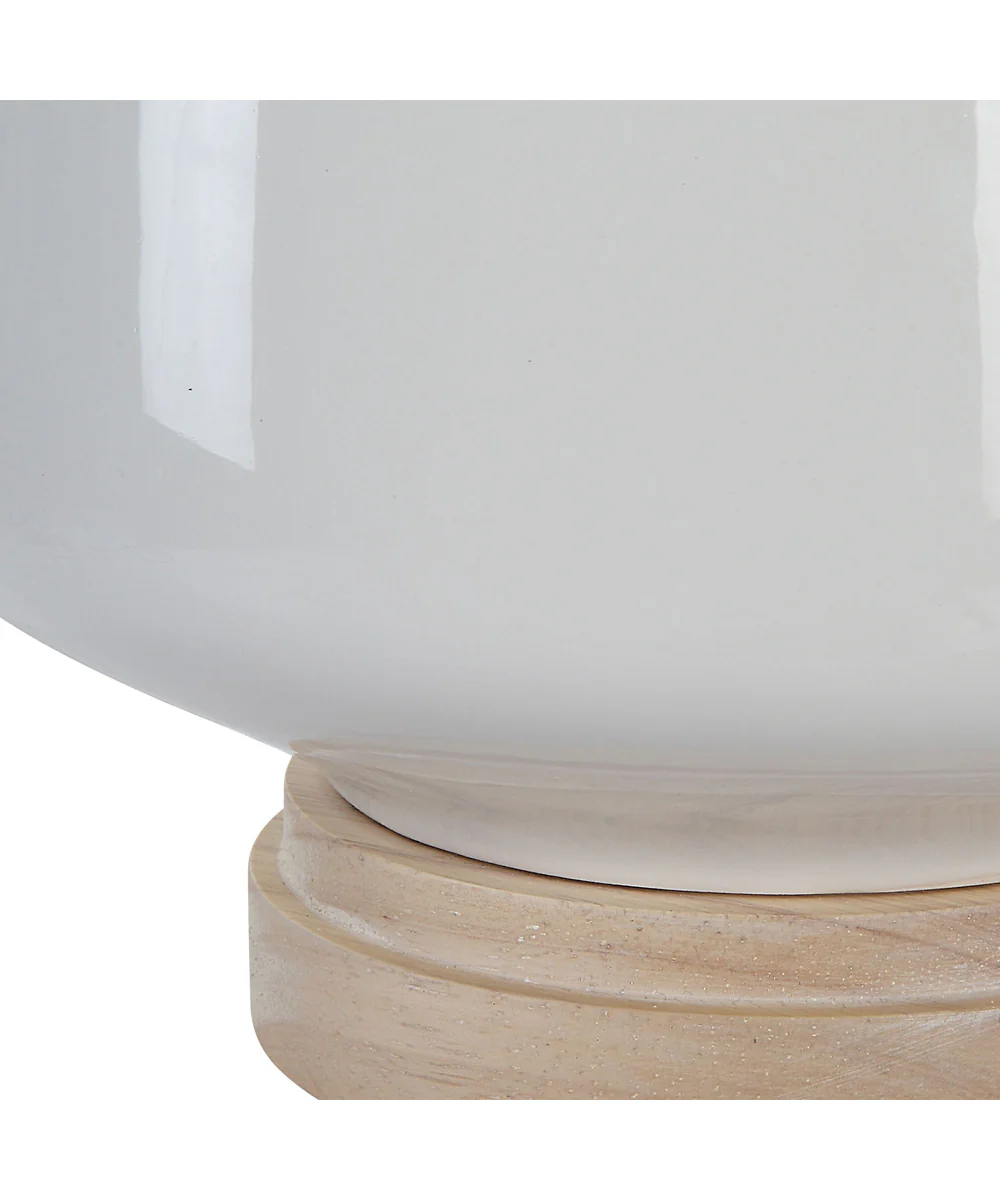 Opal Gloss White Table Lamp - Image 7