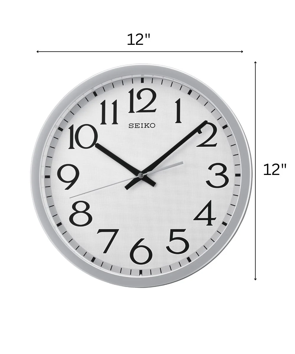 OPEN BOX Wall Clock with Quiet Sweep - Image 4