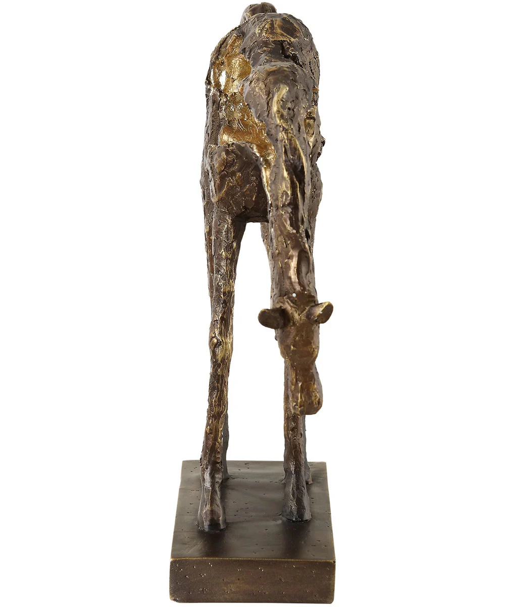 Openly Grazing Horse Sculpture - Image 5