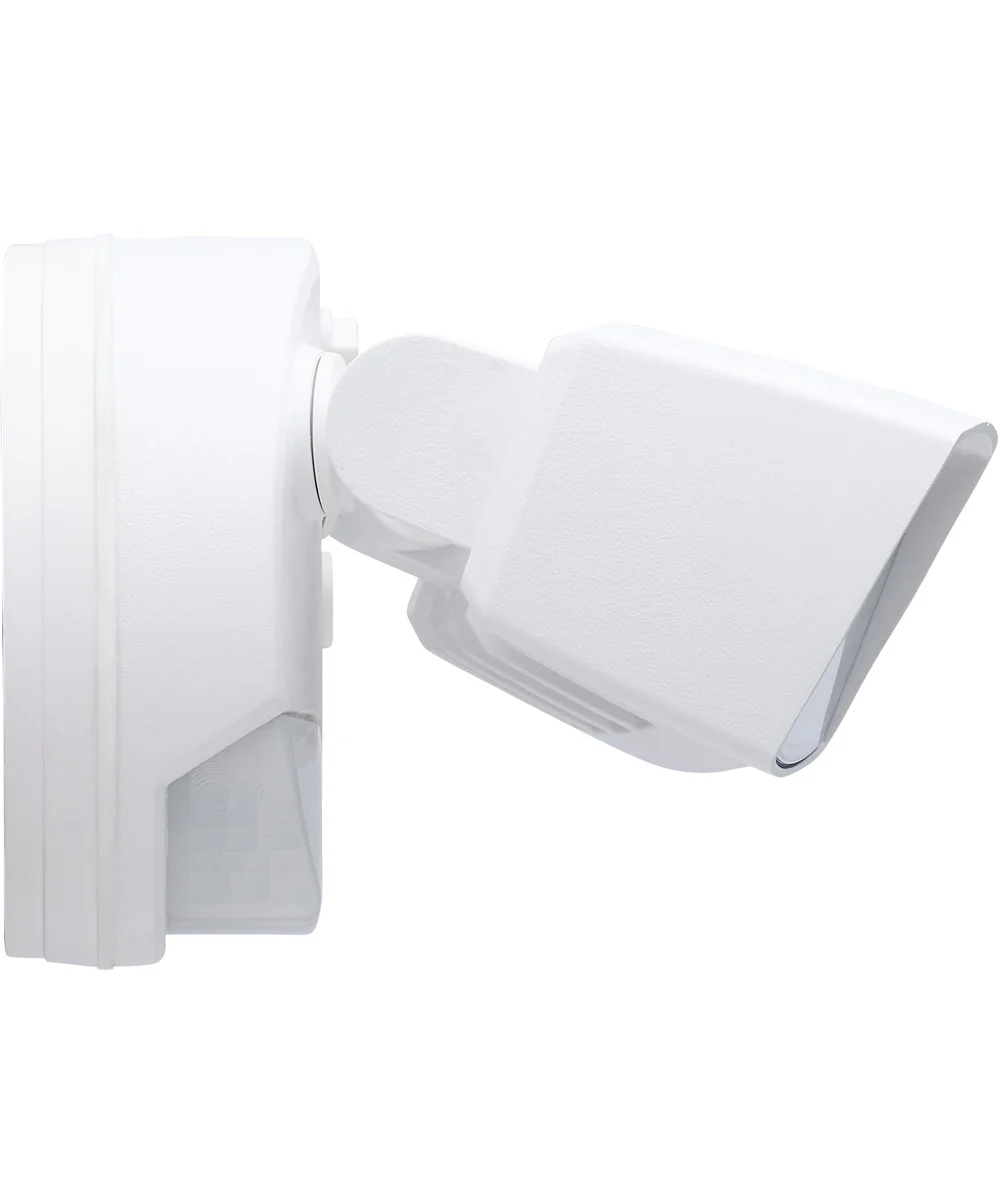 LED Security Light with Nightlight - White Finish - Image 4
