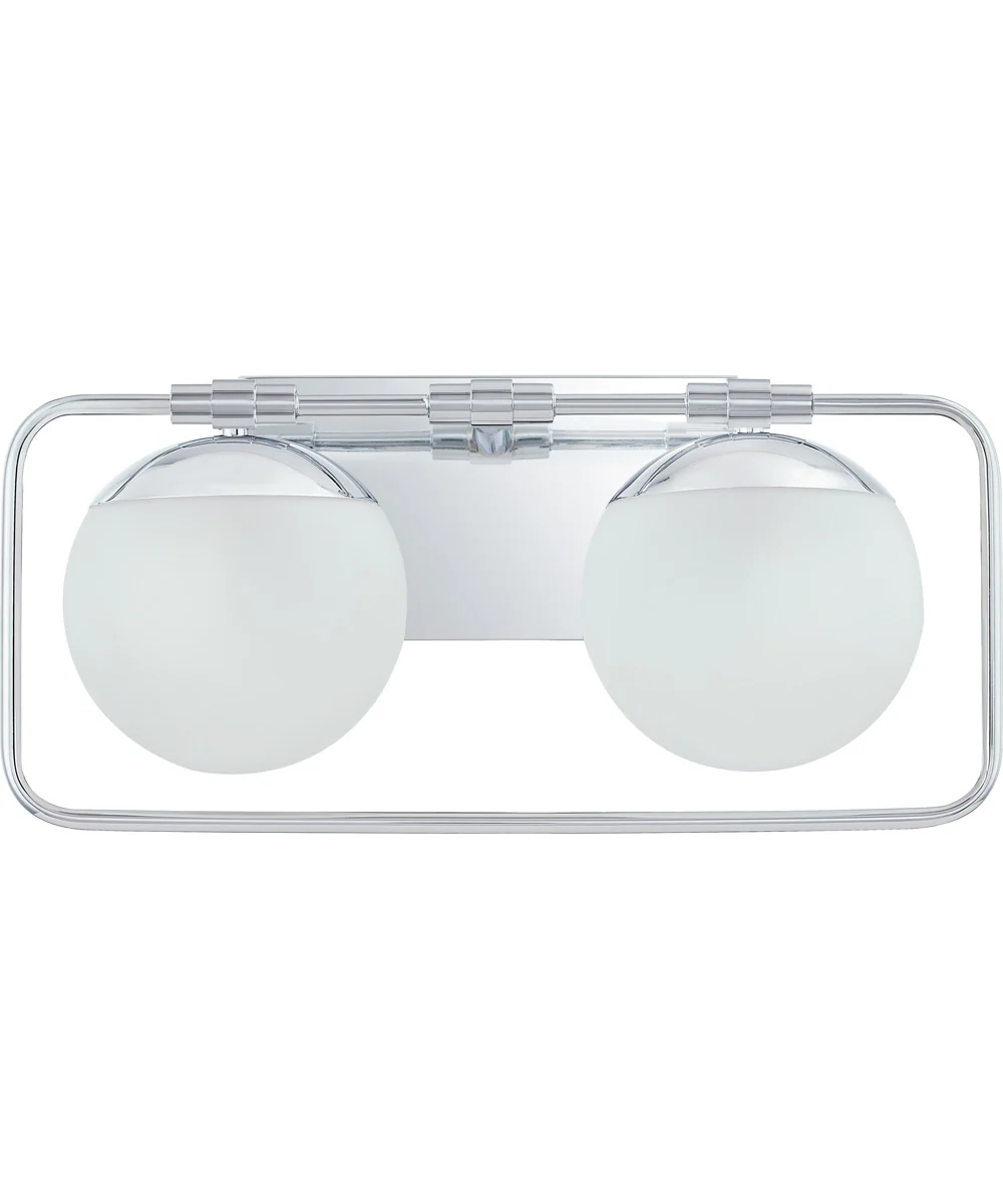 Padgett Medium 2-light Bath Light Polished Chrome - Image 3