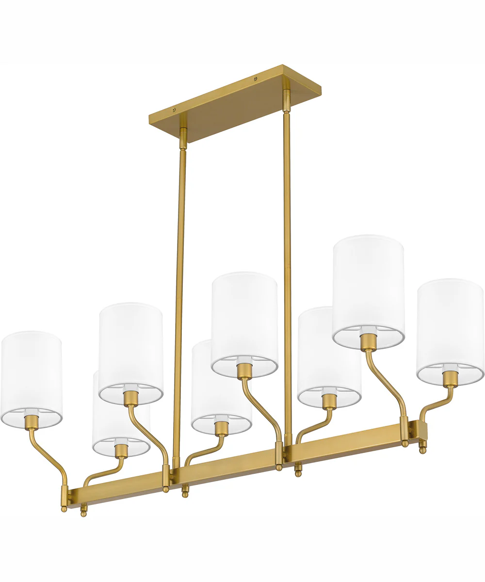 Parkington Small 8-light Island Light Aged Brass - Image 5
