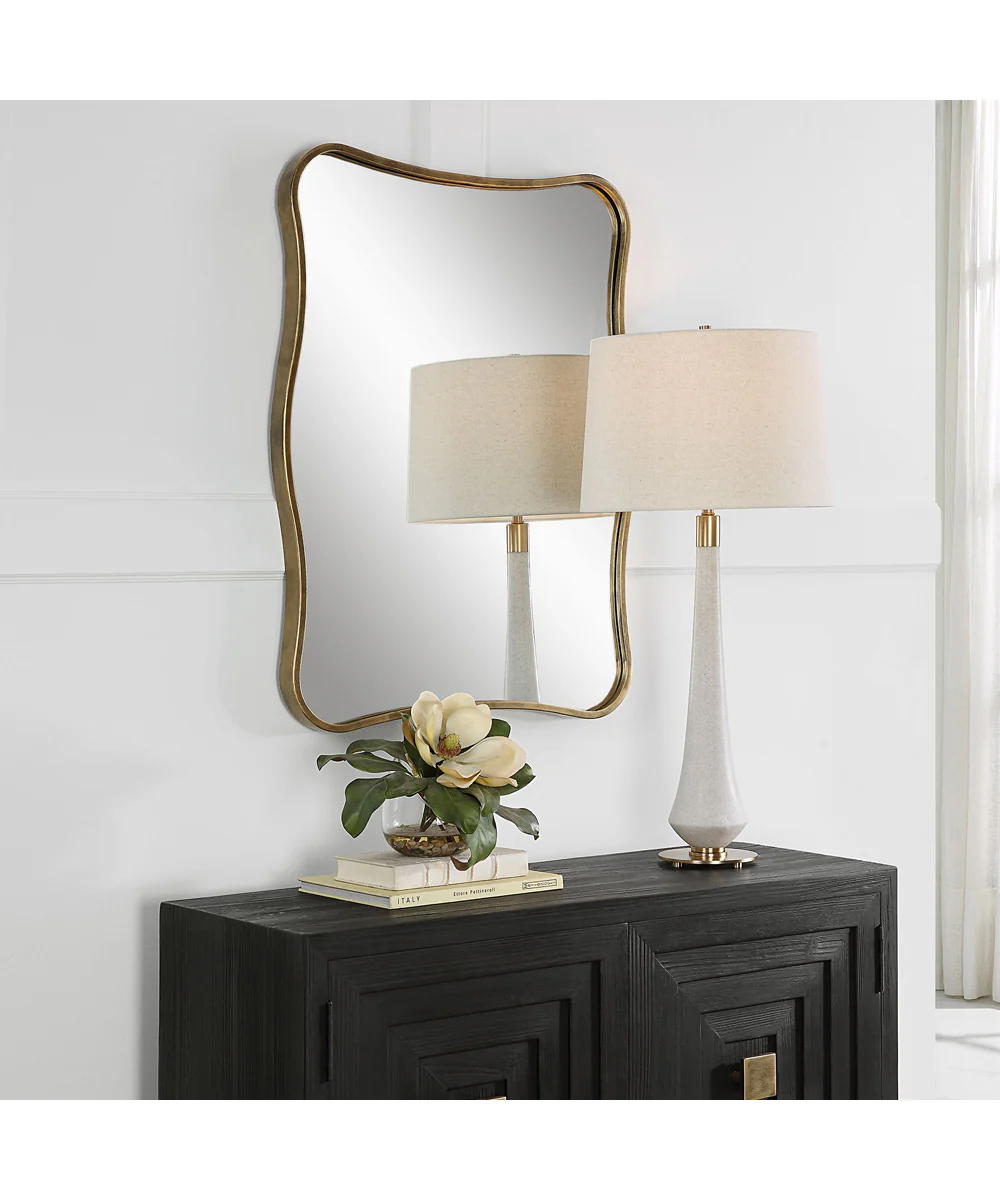 Pavia Curvy Vanity Mirror - Image 3