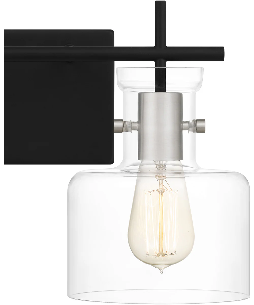 Pensbury Medium 2-light Bath Light Matte Black - Image 6