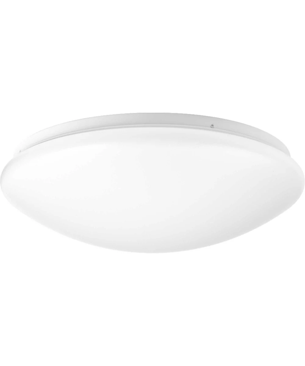 1-Light 13-1/2" Cloud LED Flush Mount White
