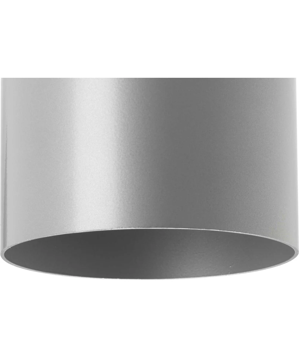 5" Outdoor Up/Down Wall Cylinder Metallic Gray - Image 5