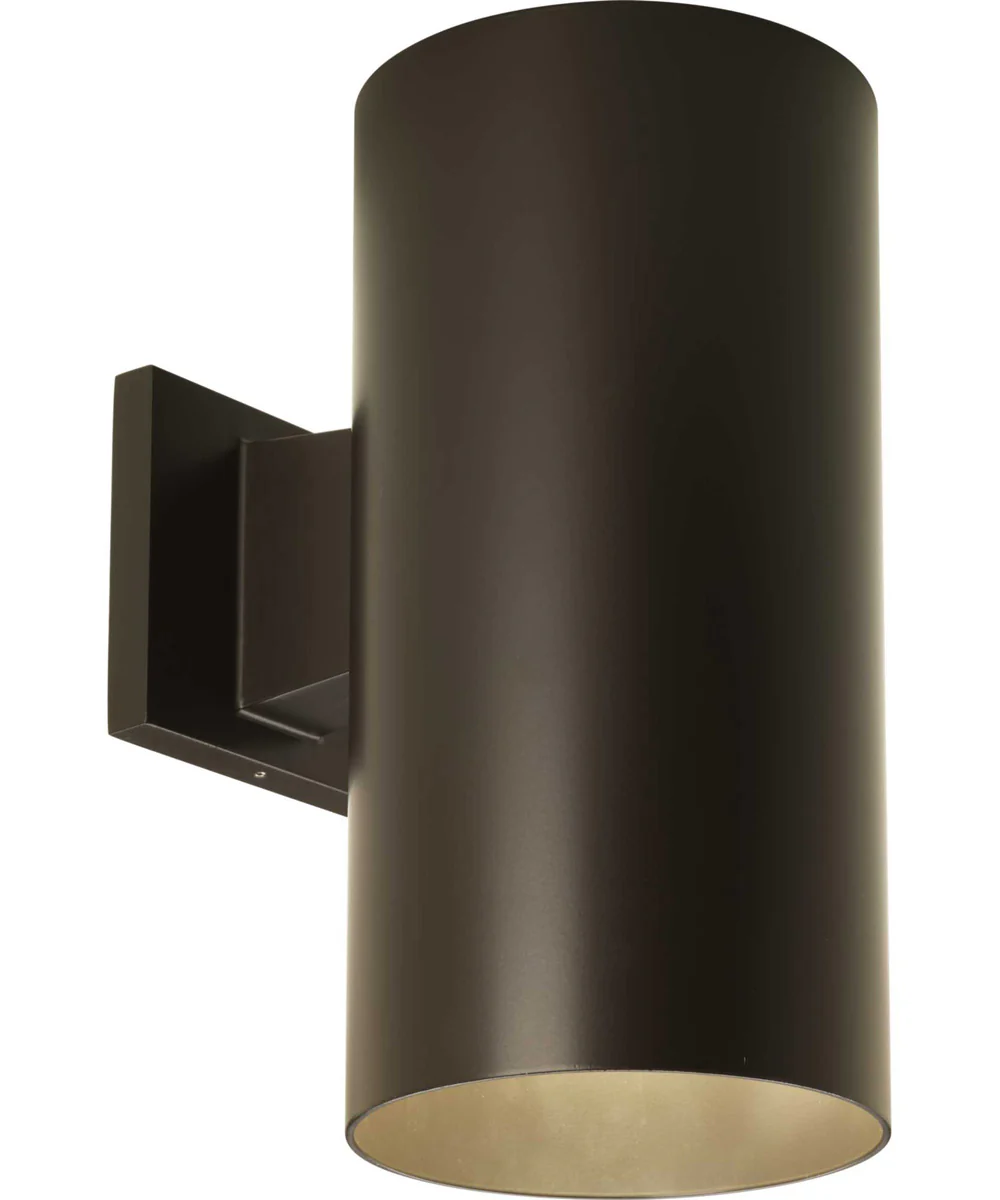 6" Bronze Outdoor Wall Cylinder Antique Bronze - Image 3