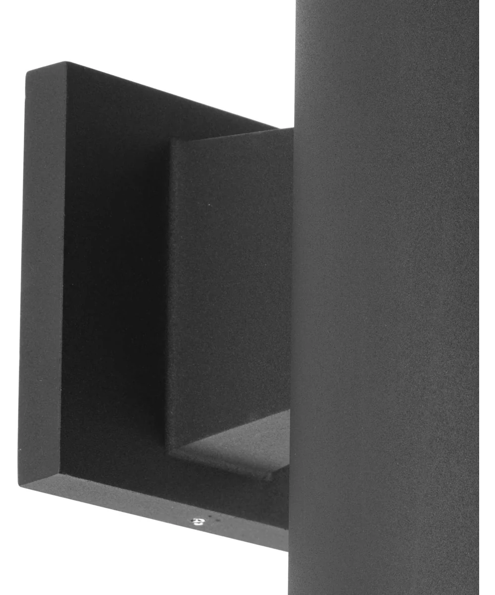6" LED Outdoor Wall Cylinder Black - Image 5