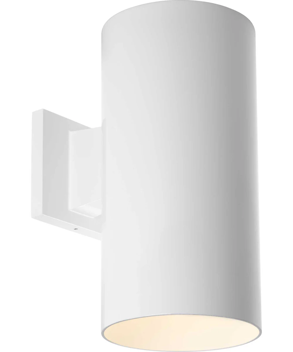 6" LED Outdoor Wall Cylinder White - Image 2