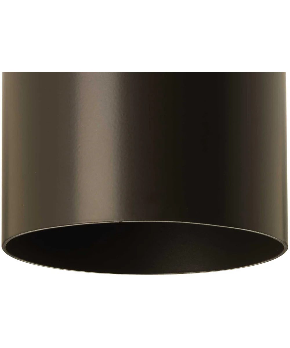 6" Outdoor Ceiling Mount Cylinder Antique Bronze - Image 2
