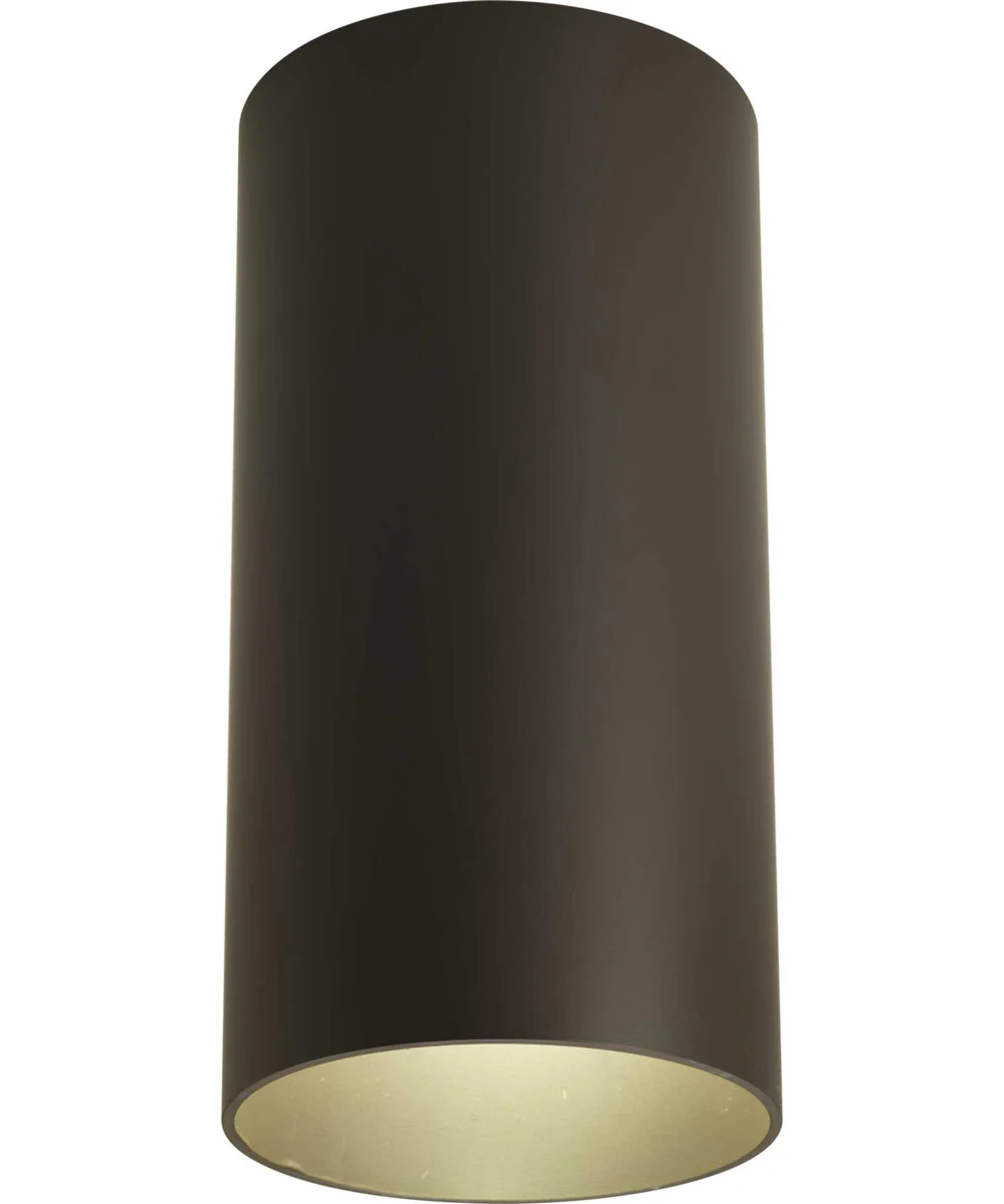 6" Outdoor Ceiling Mount Cylinder Antique Bronze - Image 3