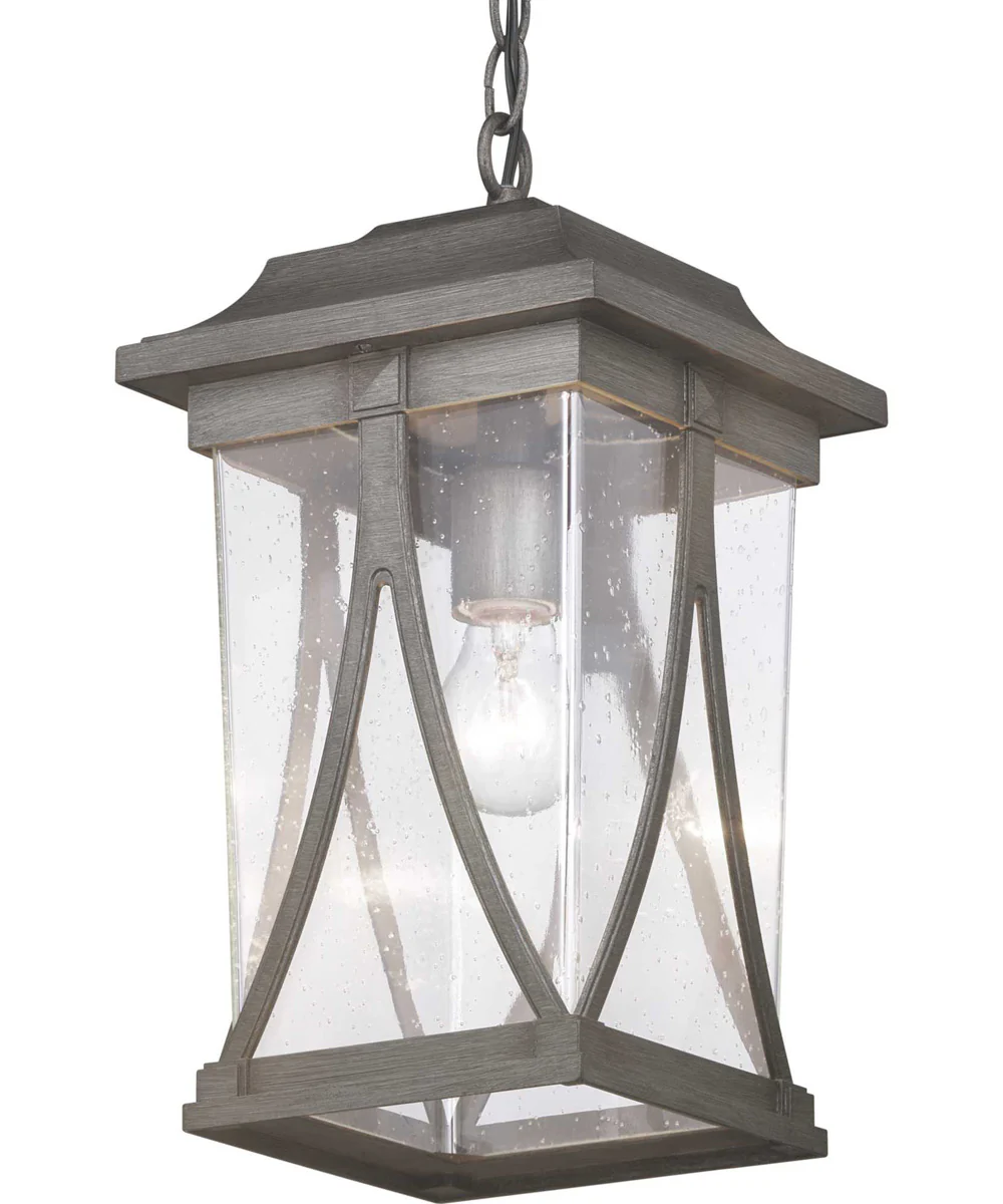 Abbott 1-Light Hanging Lantern Antique Pewter - Image 4