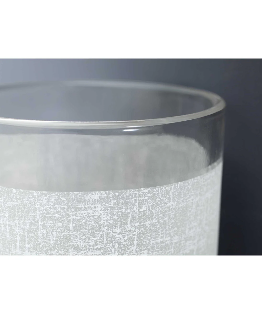 Alexa 3-Light Etched Linen With Clear Edge Glass Modern Chandelier Light Brushed Nickel - Image 6