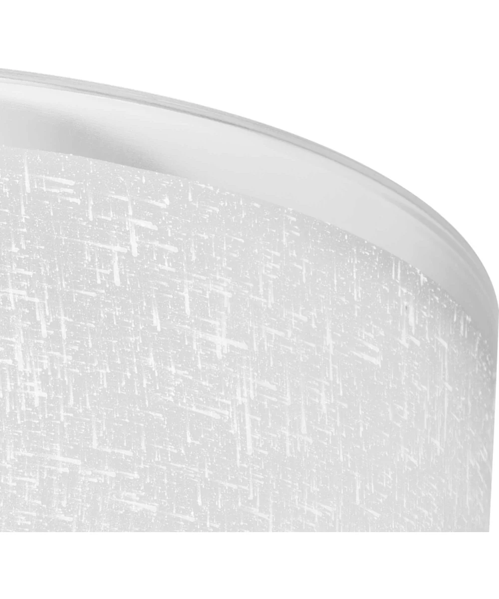 Alexa 9-Light Etched Linen With Clear Edge Glass Modern Chandelier Light Brushed Nickel - Image 7