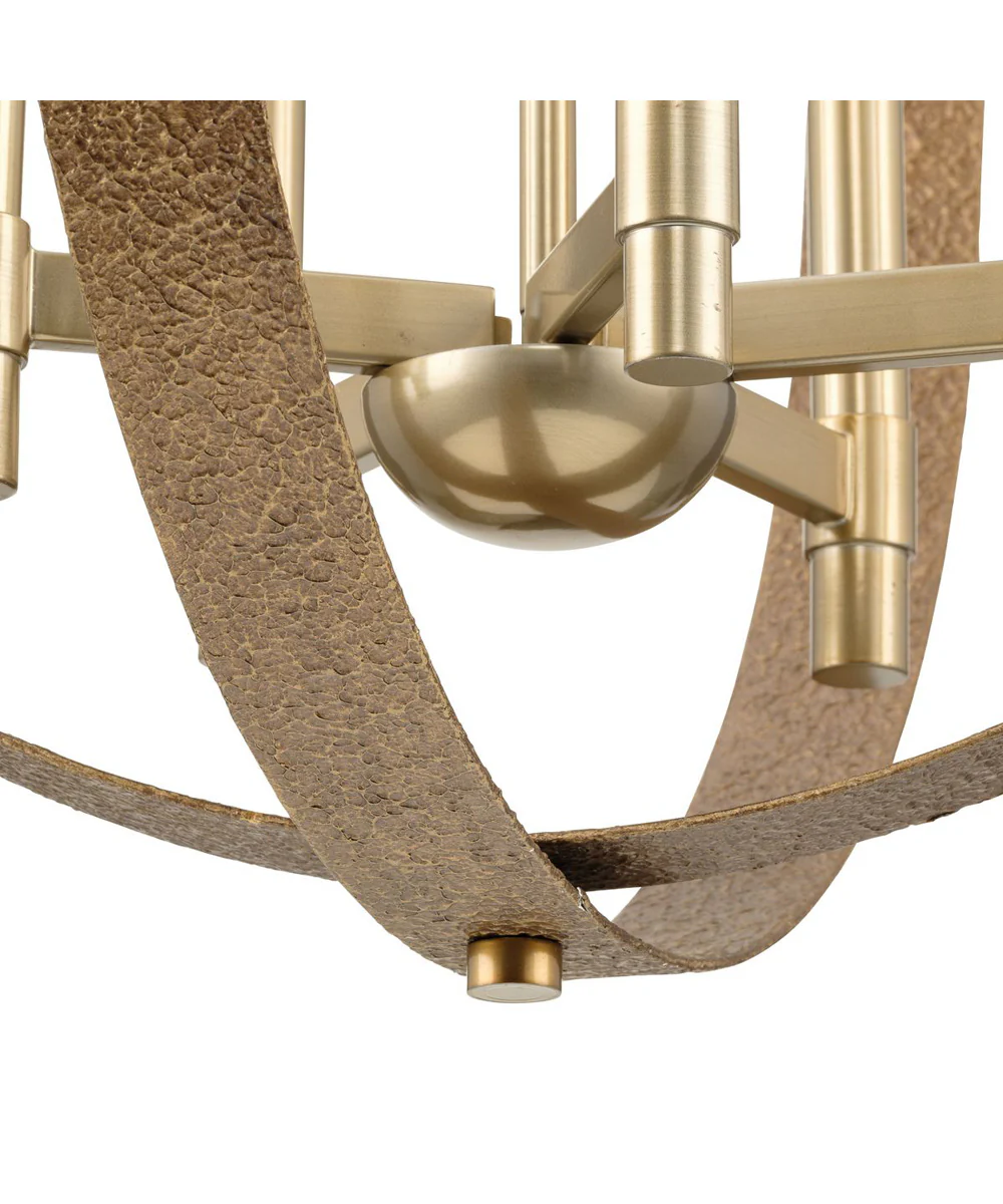 Allegheny 6-Light Pendant Soft Gold - Image 10