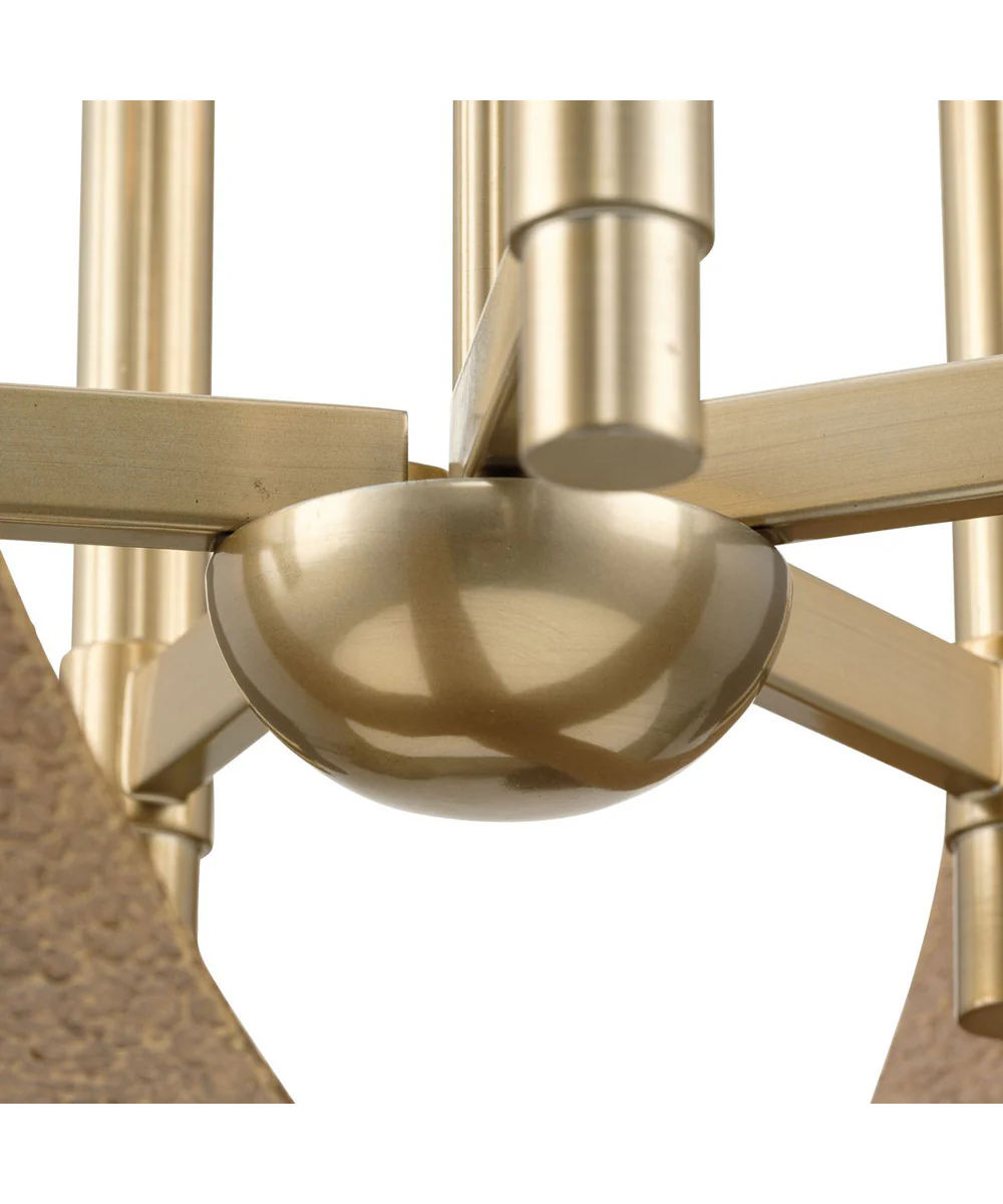 Allegheny 6-Light Pendant Soft Gold - Image 11