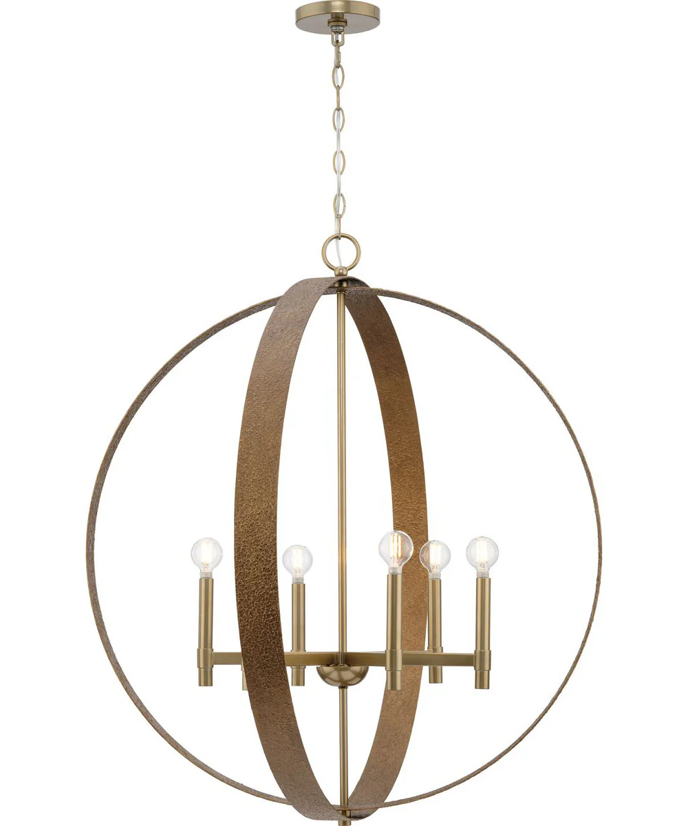 Allegheny 6-Light Pendant Soft Gold - Image 7