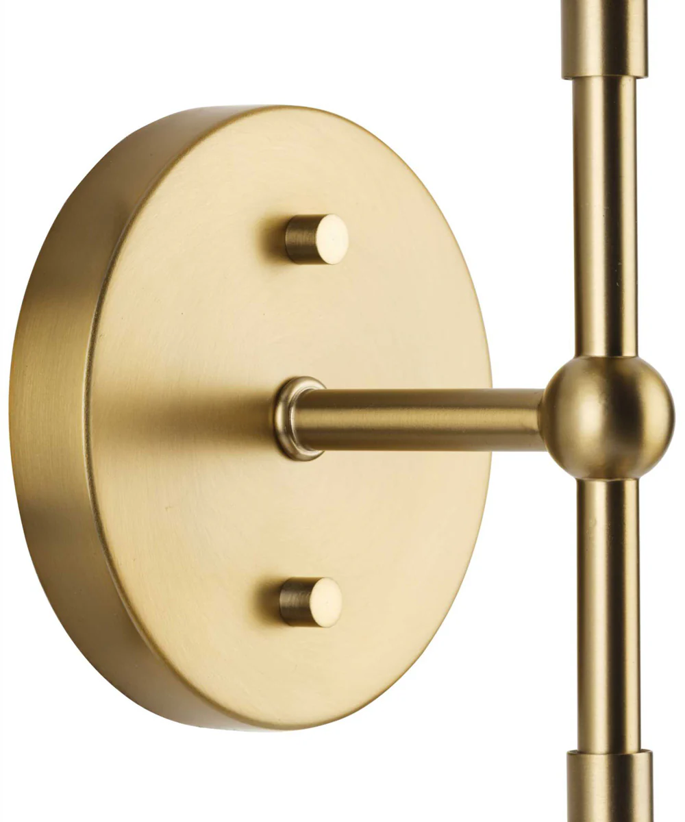 Atwell 2-Light Mid-Century Modern Wall Sconce Brushed Bronze - Image 9
