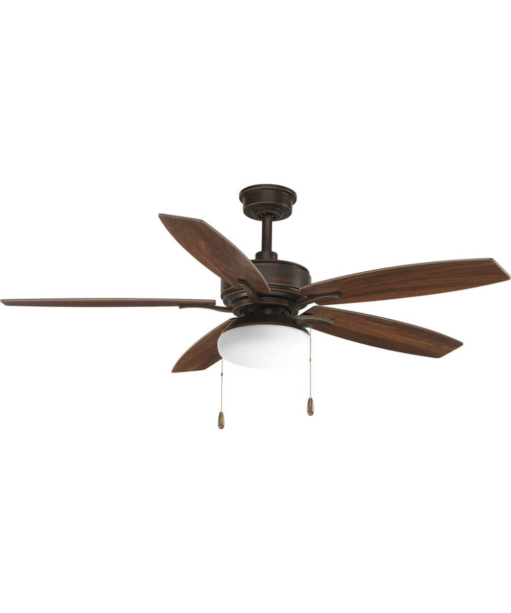 Billows 52" 5 -Blade Ceiling Fan Antique Bronze - Image 6