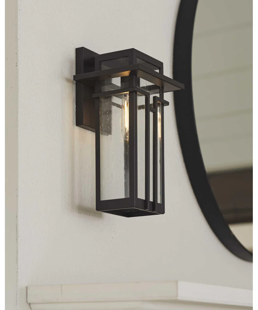 Boxwood 1-Light Small Wall Lantern Antique Bronze - Image 3