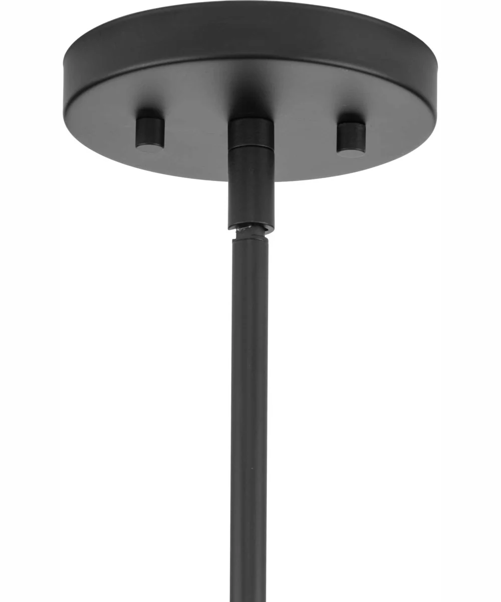 Breckenridge 1-Light Rustic Farmhouse Pendant Matte Black - Image 6