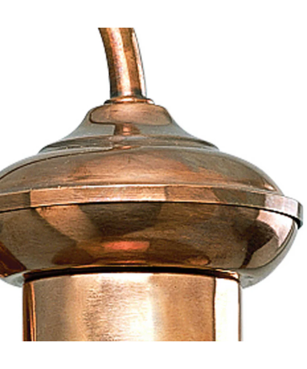 Brookside 1-Light Small Wall Lantern Copper - Image 3