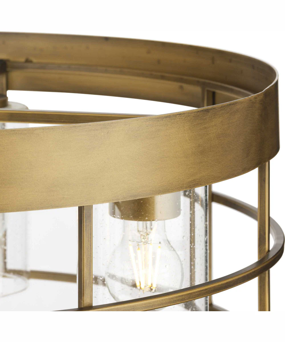 Burgess 4-Light Modern Farmhouse Chandelier Aged Bronze - Image 4