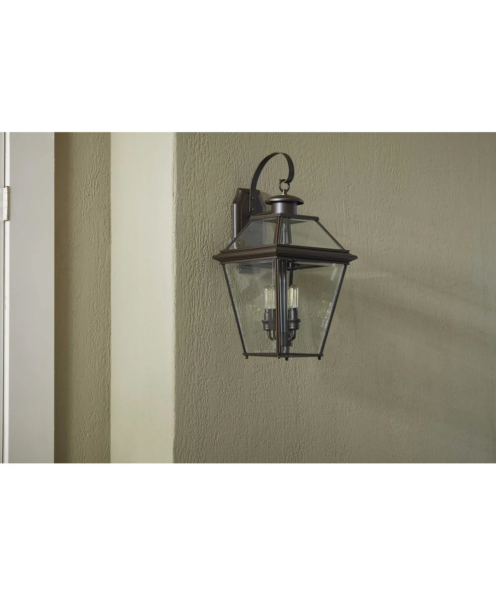 Burlington 3-Light Large Wall Lantern Antique Bronze - Image 3