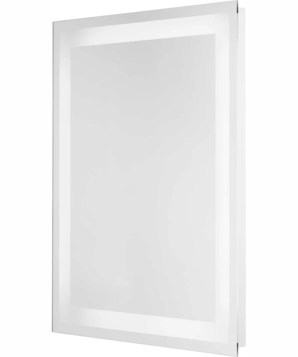 Captarent 30x36 in. Rectangular Illuminated Integrated LED Modern Mirror White - Image 5