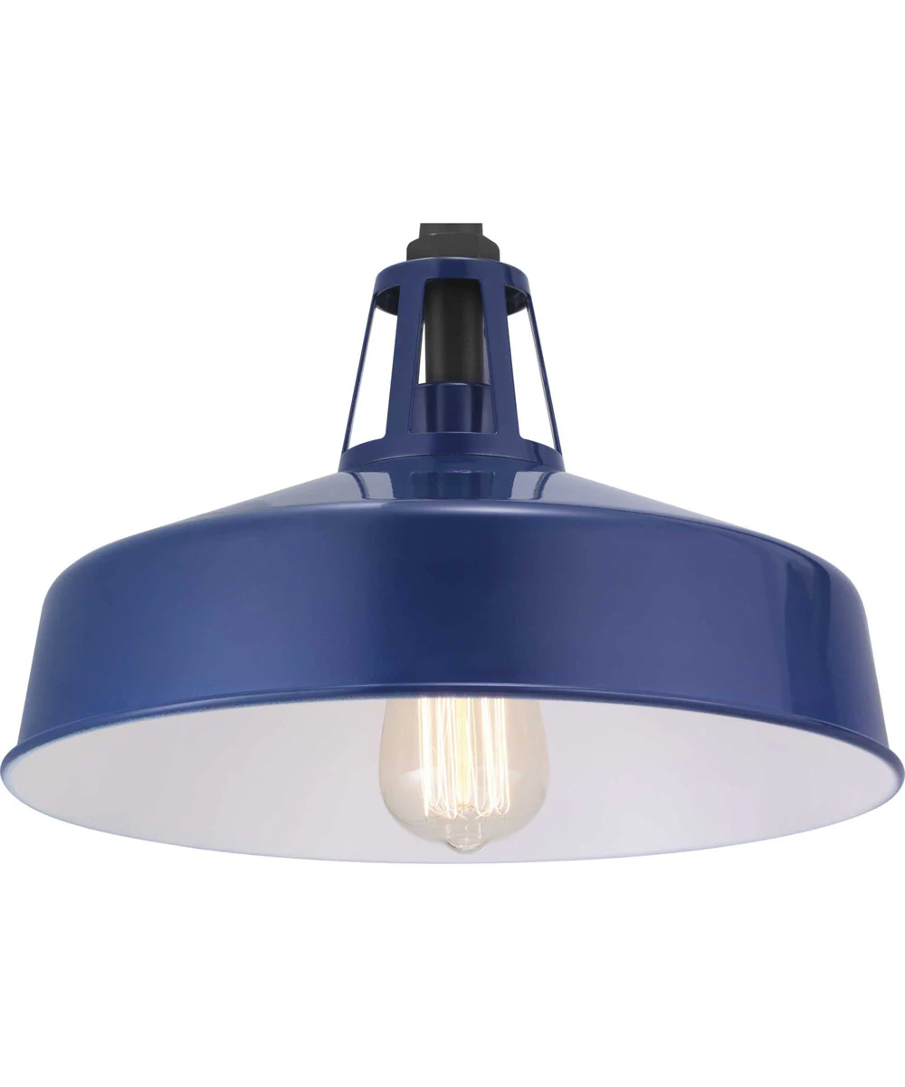 Cedar Springs 1-Light Extra Large Wall Lantern Navy - Image 8