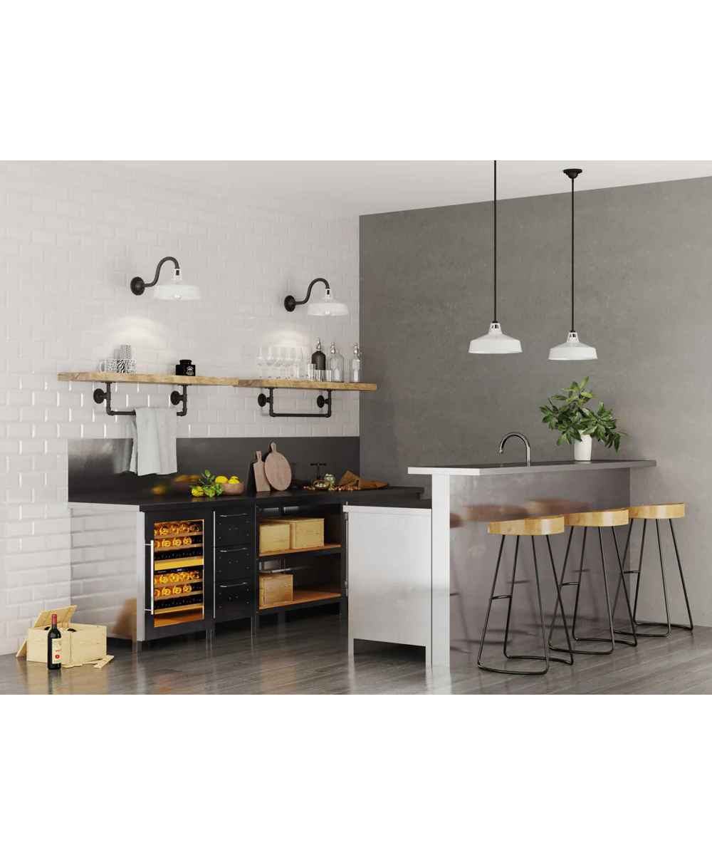 Cedar Springs 1-Light Extra Large Wall Lantern White - Image 5