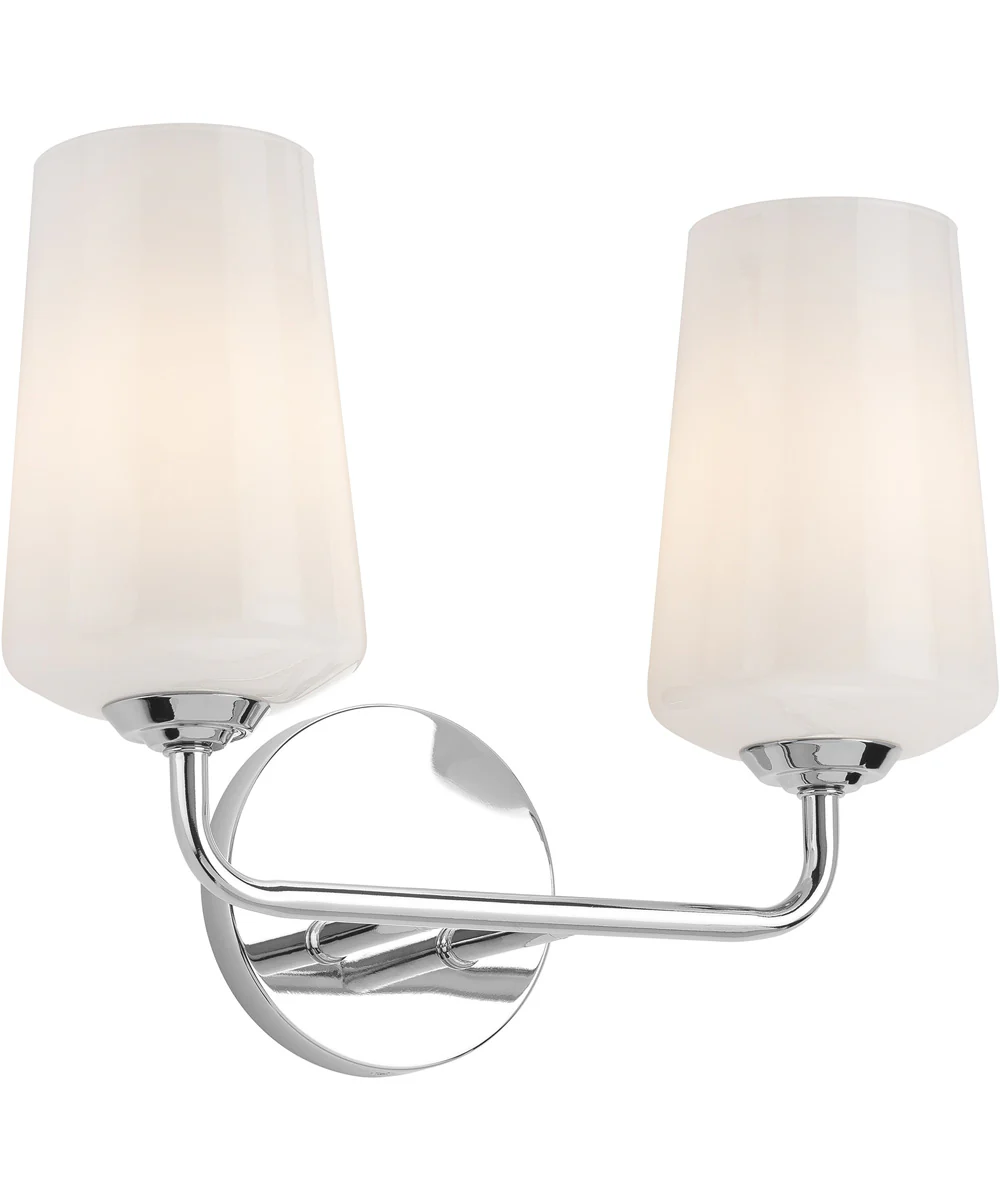 Celino 2-Light Bath & Vanity Polished Chrome - Image 3