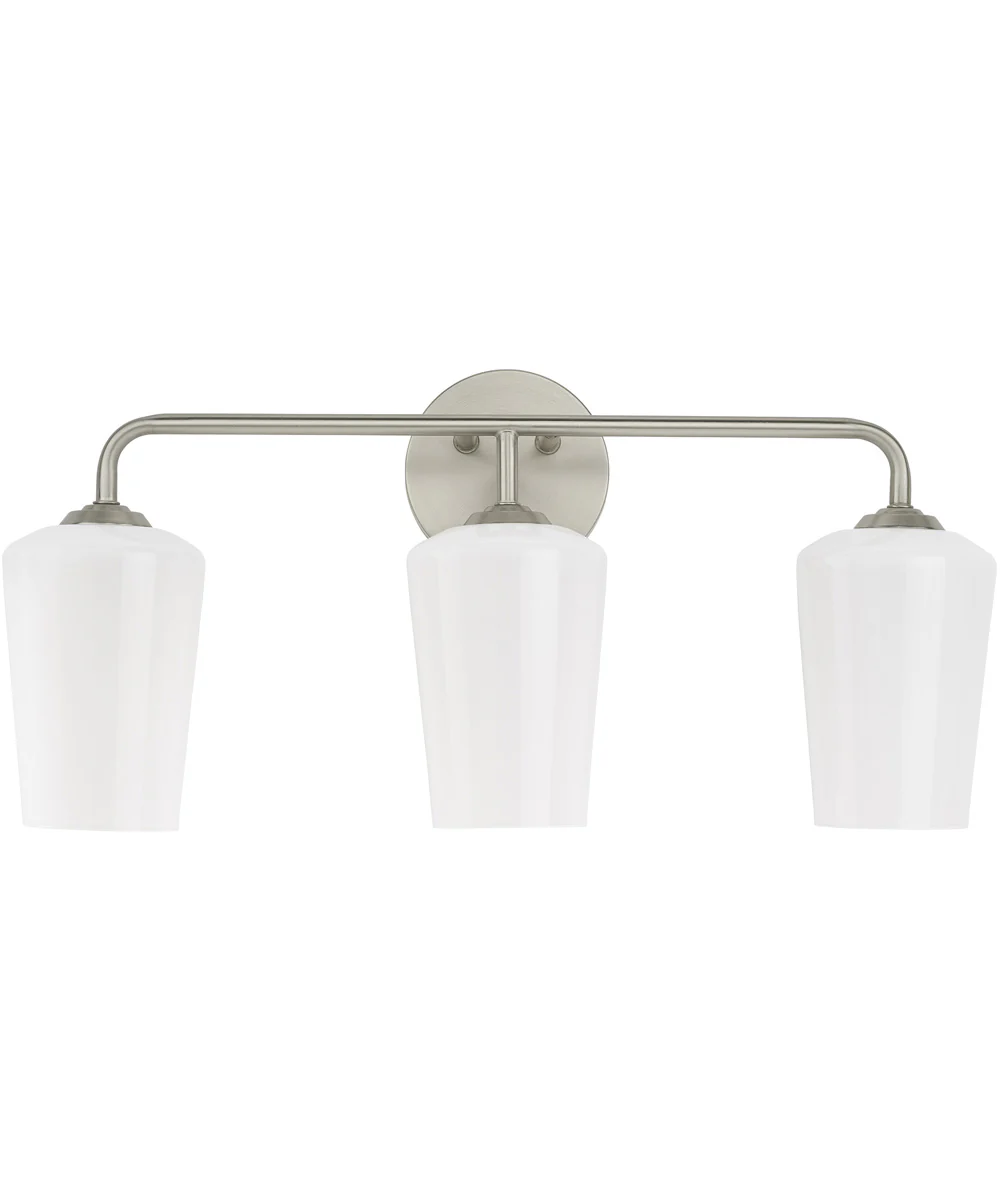 Celino 3-Light Bath & Vanity Brushed Nickel - Image 6