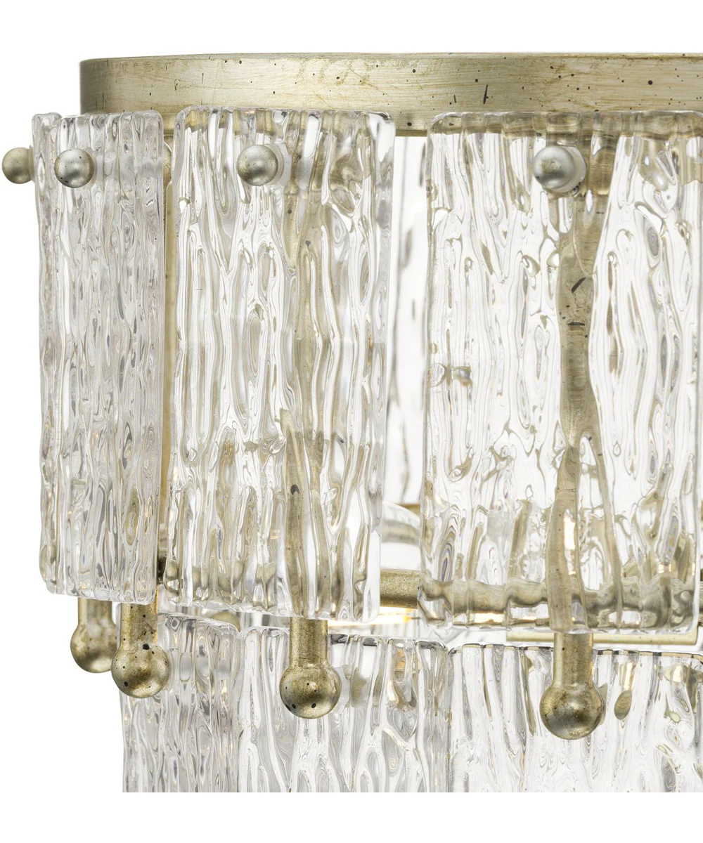 Chevall 3-Light Organic Pendant Gilded Silver - Image 10