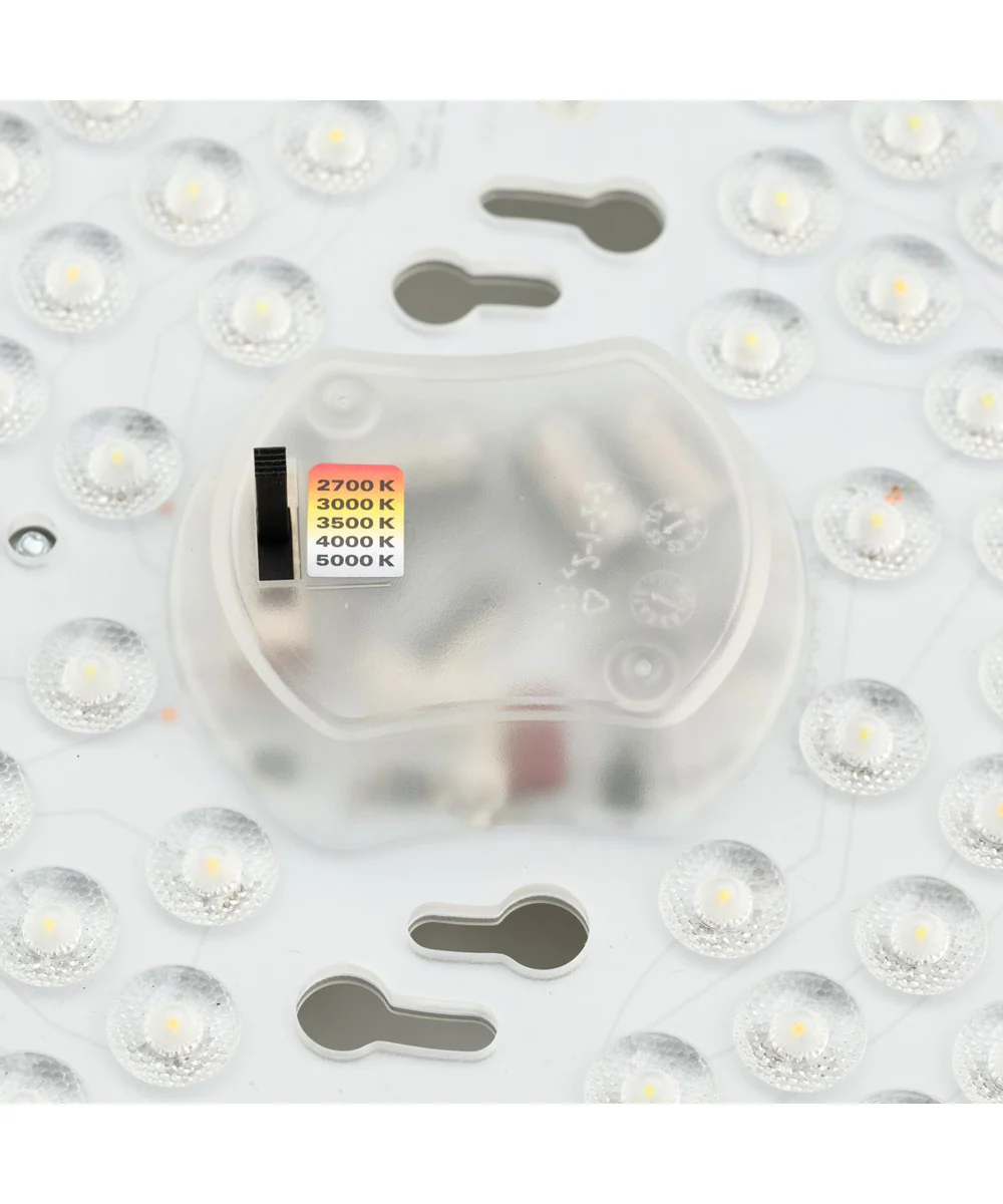 Cloud 5-CCT Integrated LED 13.78" Medium Flush Mount Light White - Image 9