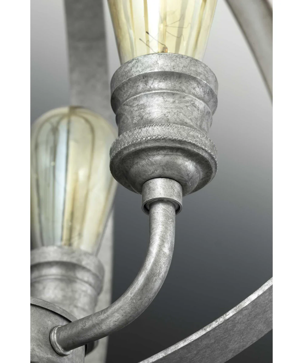 Conestee 1-Light Farmhouse Pendant Light Galvanized Finish - Image 4