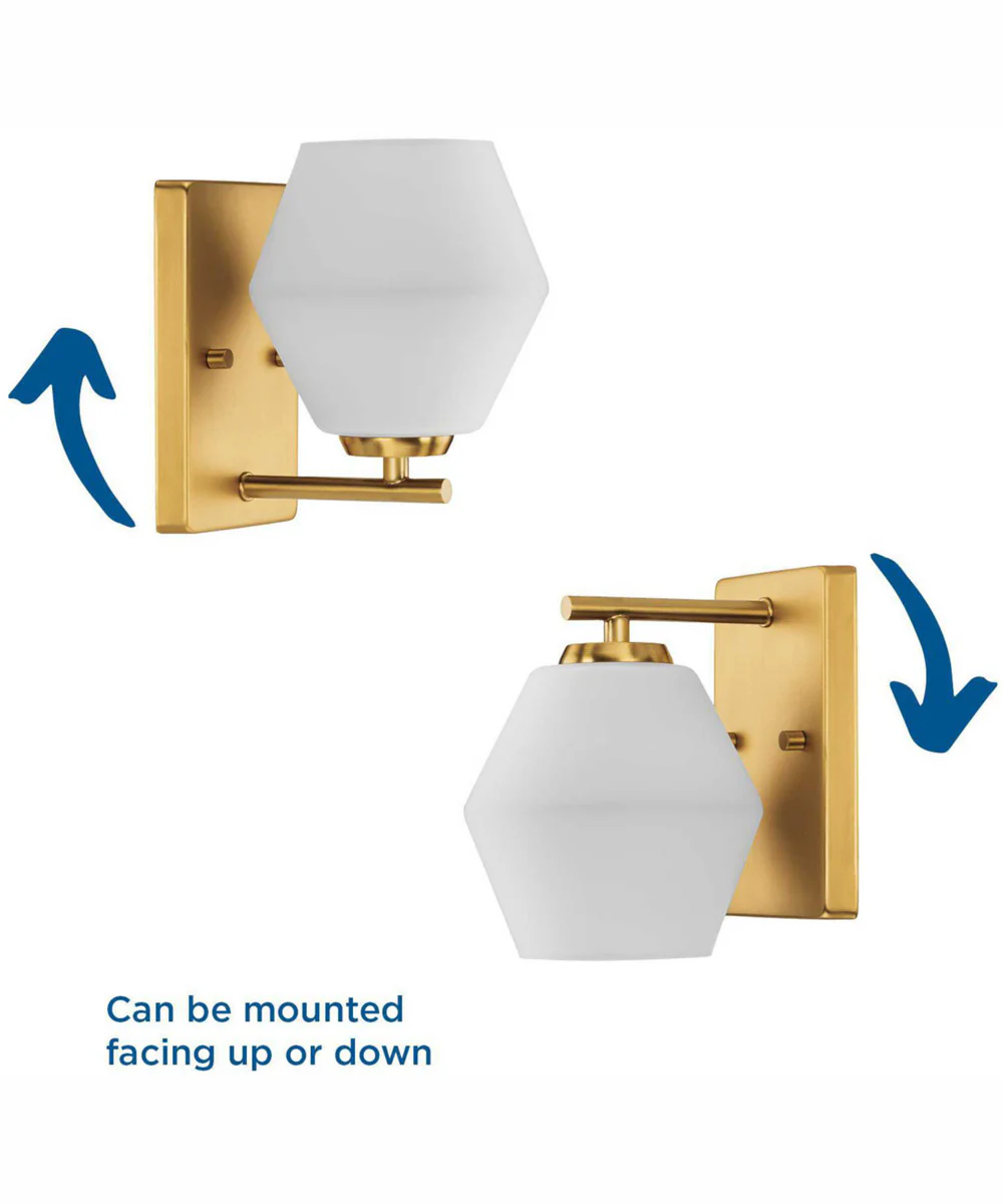 Copeland 1-Light Mid-Century Modern Vanity Light Brushed Gold - Image 10