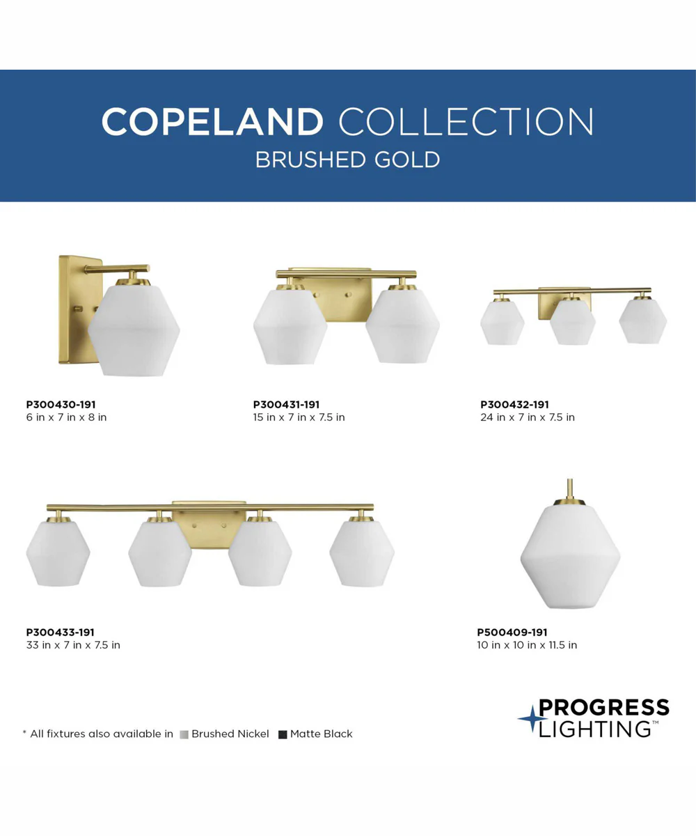 Copeland 1-Light Mid-Century Modern Vanity Light Brushed Gold - Image 7