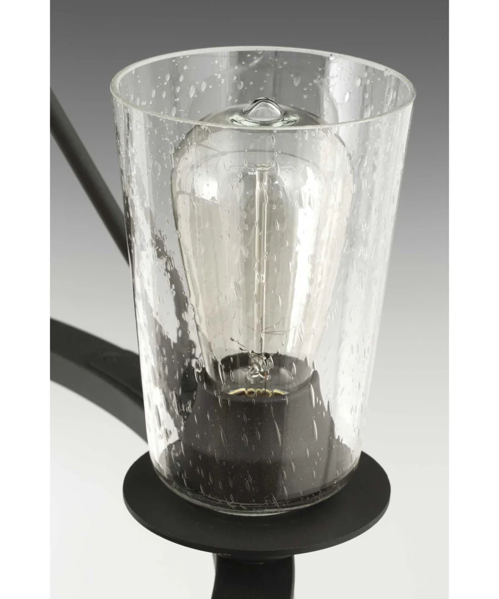 Debut 6-Light Farmhouse Chandelier Light Graphite - Image 4