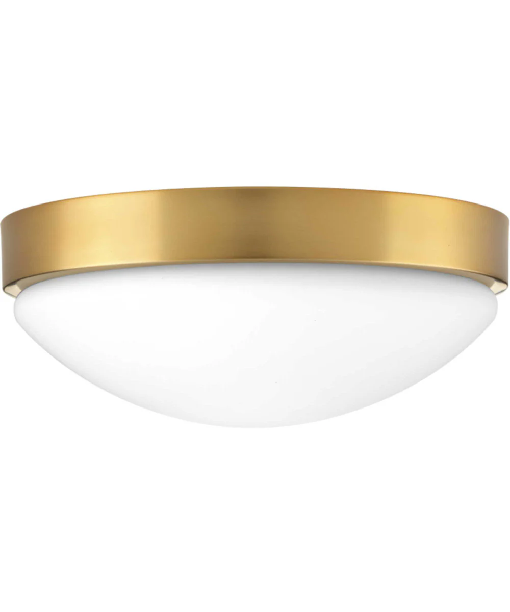 Elevate 13" LED Flush Mount Brushed Bronze - Image 2