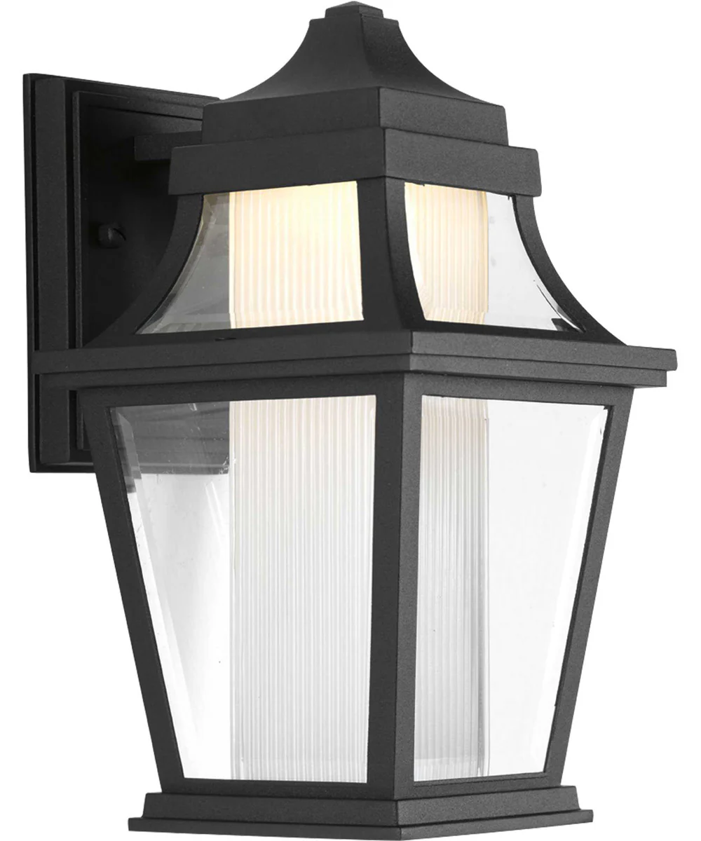Endorse 1-Light Small Wall Lantern Textured Black - Image 2