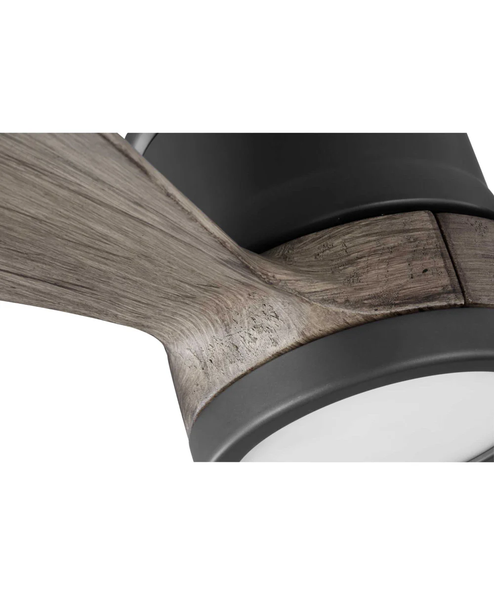 Farris 3-Blade Carved Wood 60" Ceiling Fan Graphite - Image 13