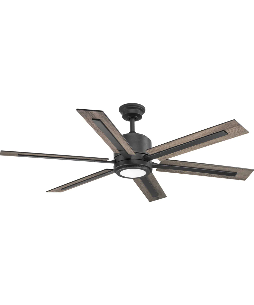 Glandon 60" 6-Blade Ceiling Fan Gilded Iron