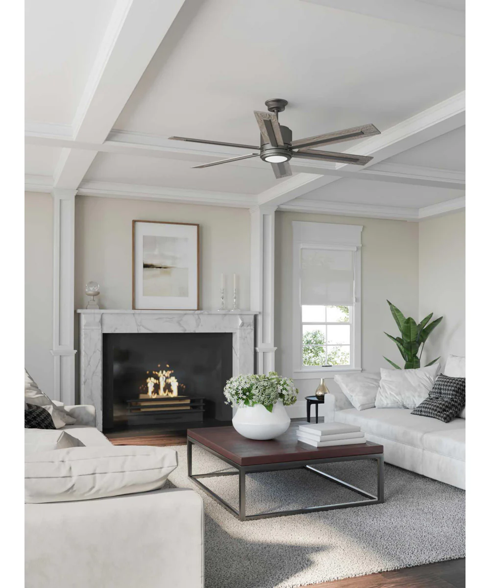 Glandon 60" 6-Blade Ceiling Fan Gilded Iron - Image 5