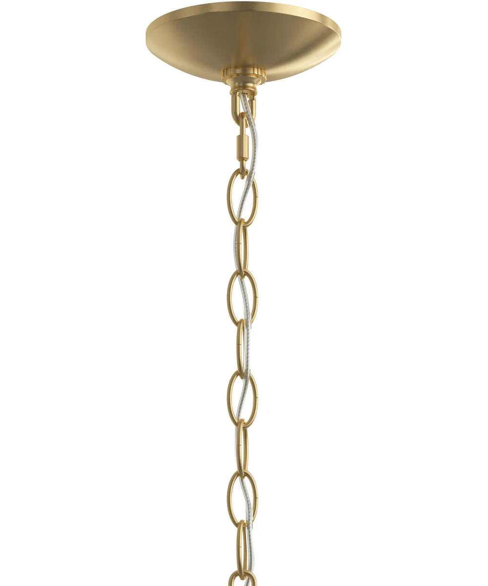 Ilia 5-Light Chandelier Brushed Gold - Image 3