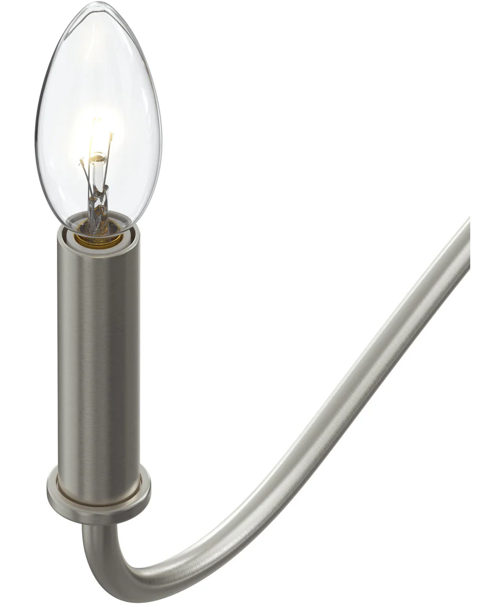 Ilia 5-Light Chandelier Brushed Nickel - Image 4