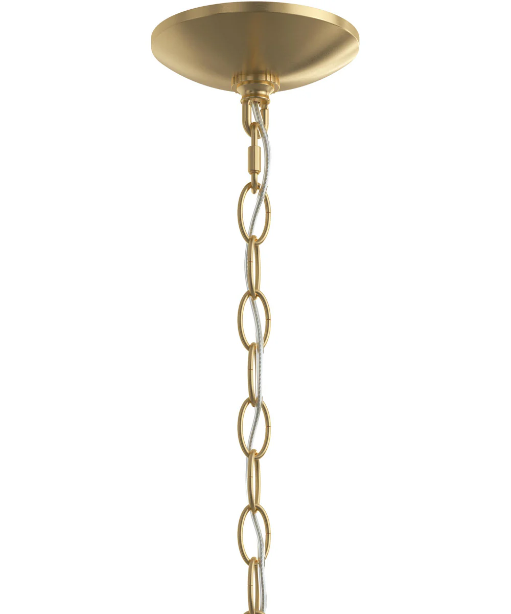 Ilia 6-Light Extra Large Chandelier Brushed Gold - Image 6