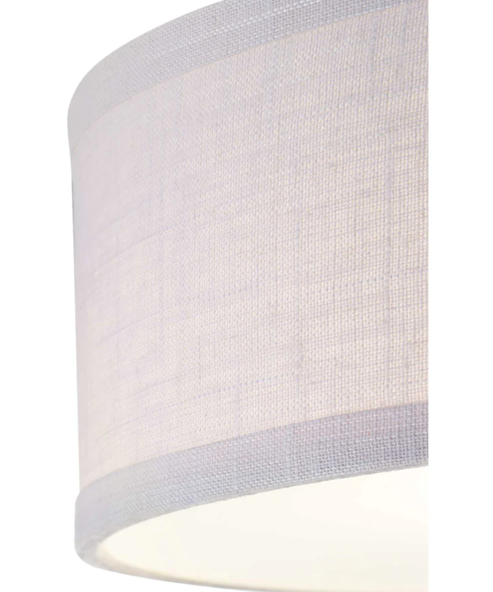 Inspire 13" 2-Light Semi-Flush Graphite - Image 2
