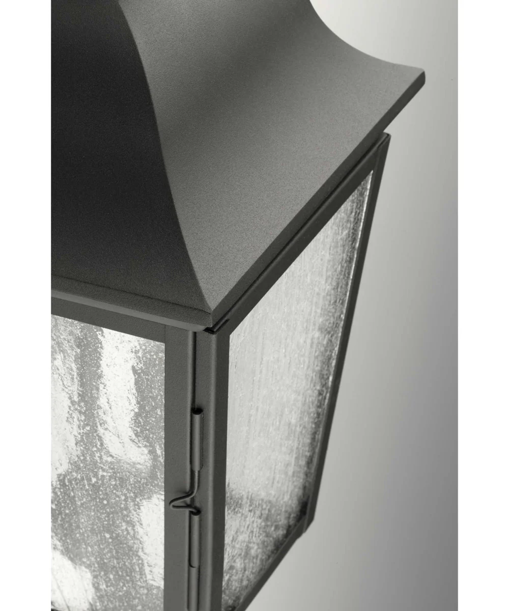 Kiawah 2-Light Medium Wall-Lantern Textured Black - Image 2
